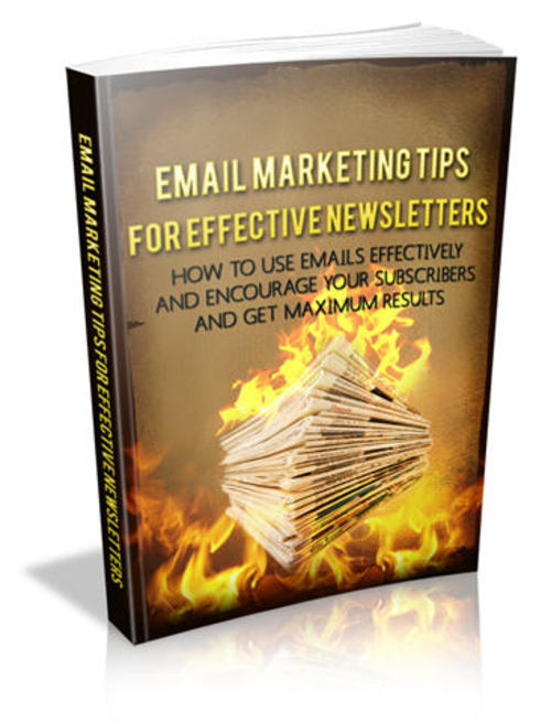 Product picture Email Marketing Tips For Effective Newsletters - MRR+BONUSES