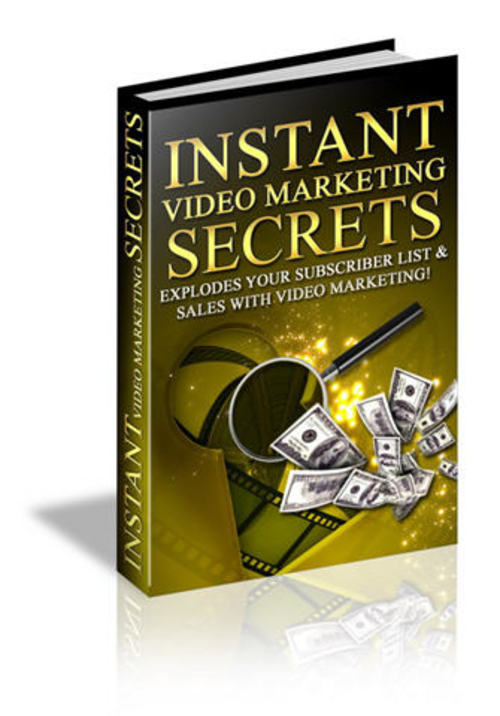 Product picture Instant Video Marketing Secrets - MRR + 2 Mystery BONUSES!