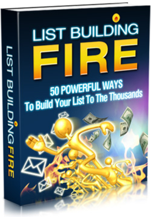 Product picture List Building Fire - with FULL MRR + 2 Mystery BONUSES!