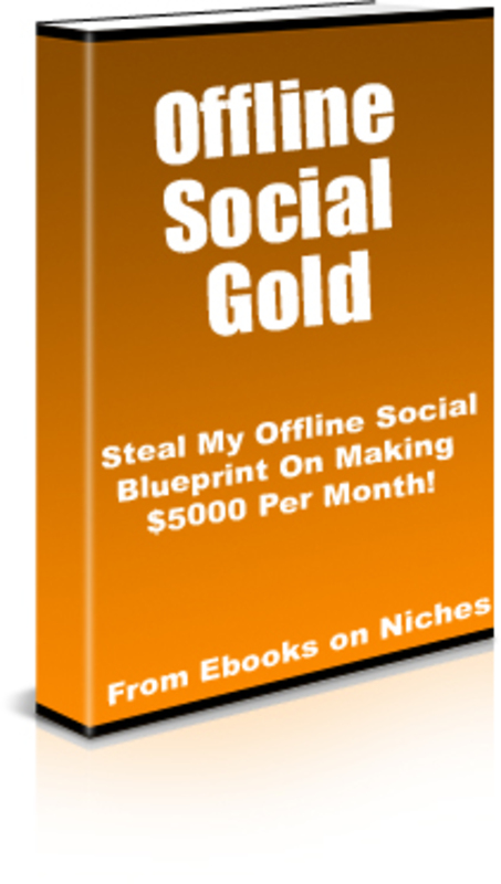 Product picture Offline Social Gold - with FULL PLR + 2 Mystery BONUSES!