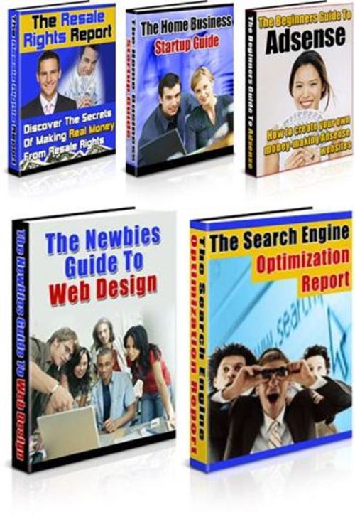 Product picture 5 HOT Ebooks - with Master Resell Rights + 2 Mystery BONUSES