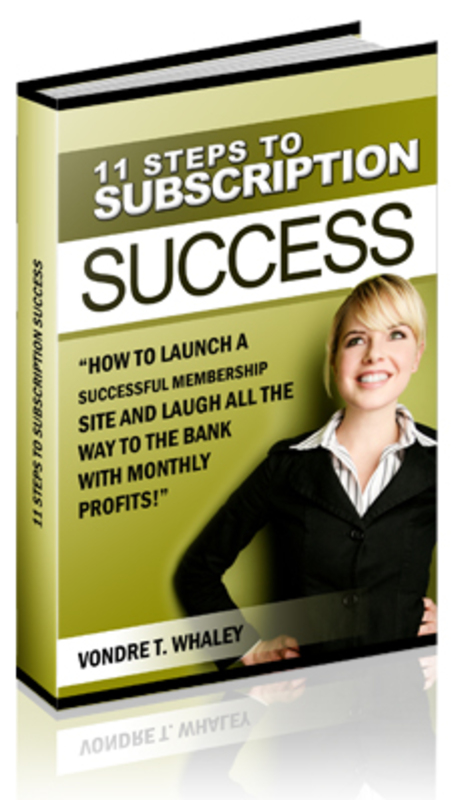 Product picture 11 Steps to Subscription Success - MRR + 2 Mystery BONUSES!