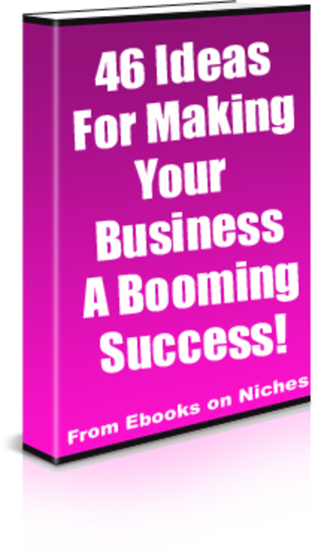 Product picture 46 Ideas For Making Your Business A Booming Success - MRR!