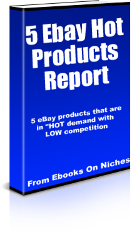 Product picture 5 Ebay Hot Products Report - with 2 Mystery BONUSES!