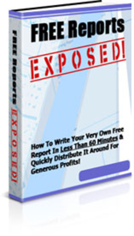 Product picture Free Reports Exposed - with FULL PLR + 2 Mystery BONUSES!