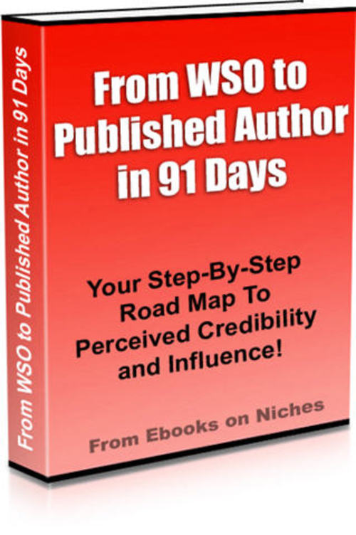 Product picture From WSO to Published Author in 91 Days - MRR + 2 BONUSES!